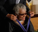 President Obama Honors Medal Of Freedom Recipients - Maya Angelou