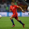 Alexis Sanchez of Chile in action during the FIFA Confederations Cup Russia 2017