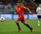 Alexis Sanchez of Chile in action during the FIFA Confederations Cup Russia 2017