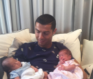 Portuguese Footballer Cristiano Ronaldo Overjoyed with Twins