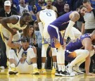 Stephen Curry gets injured for the second time