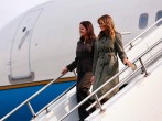 Melania Trump Flaunts Coach Trench Coat Inspired by American Troops
