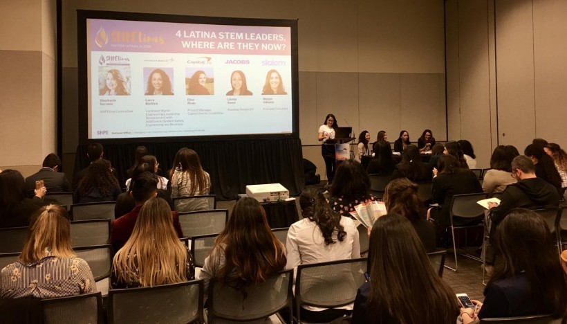 Thousands of college students attended the 43rd National Convention of Society of Hispanic Professional Engineers in Phoenix.