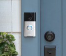 Ring Video Doorbell installed outside the house for security reasons