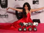 Cuban-American singer during the MTV Awards in Europe