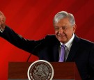 Mexico's President Lopez Obrador announced the $43-billion infrastructure plan to confront recession.