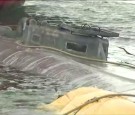 A narco-submarine carrying three tonnes of cocaine found in the coast of Galicia Region.