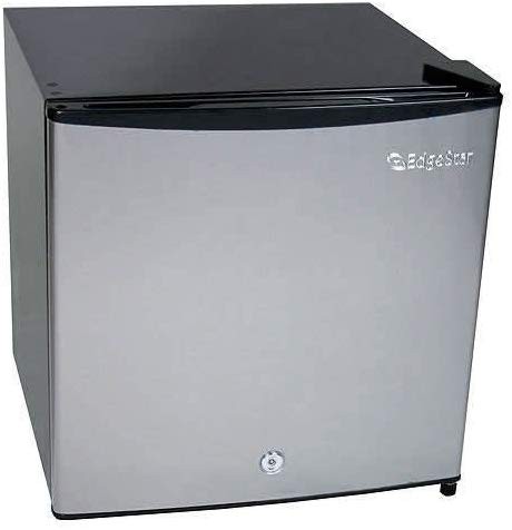 EdgeStar CRF150SS-1 1.1 Cu. Ft. Convertible Refrigerator or Freezer w/Lock - Stainless Steel
