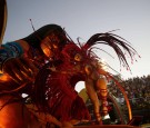 Carnival parade at the Sambadrome in Rio de Janeiro