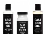 Caron & Doucet - Ultimate Cast Iron Set: Seasoning Oil, Cleaning Soap & Restoring Scrub 