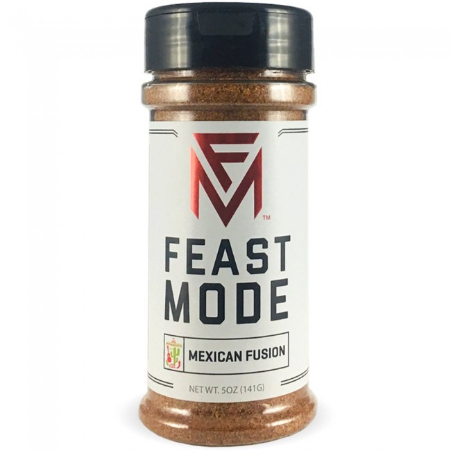  Mexican Fusion - Feast Mode Flavors - Low Sodium, No MSG, Gluten Free, All Natural, Meal Prep Seasoning , Healthy , Chile Powder , Cumin , Oregano