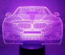 3D Car Night Light