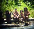 Members of the Mashco-Piro tribe