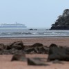 Cruise ship MS Zaandam is pictured as coronavirus disease outbreak continues in Panama City