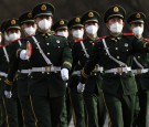 Paramilitary officers in Beijing