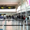 A general view shows passengers at the counters of Copa Airlines at Tocumen International Airport after the Panamanian government restricted flights in recent days due to the coronavirus disease (COVID-19) outbreak, in Panama City, Panama