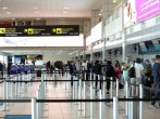 A general view shows passengers at the counters of Copa Airlines at Tocumen International Airport after the Panamanian government restricted flights in recent days due to the coronavirus disease (COVID-19) outbreak, in Panama City, Panama
