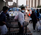 Guatemalan migrants are accompanied by Guatemalan government officials after being deported from the U.S. outside Guatemala's Air Force base in Guatemala City in Guatemala City, Guatemala.