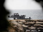 Venezuelan security forces boats are seen, after Venezuela's government announced a failed ‘mercenary’ incursion, in Macuto, Venezuela.