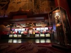 Movie props are pictured in the lobby of the TCL Chinese theatre which is closed during the outbreak of the COVID-19, in Los Angeles, California, US.