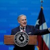 Texas Governor Greg Abbott speaks at the annual National Rifle Association (NRA) convention in Dallas, Texas, US.