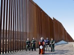U.S. Department of Homeland Security Secretary Kirstjen Nielsen speaks during a visit to U.S. President Donald Trump's border wall in the El Centro Sector in Calexico, California, U.S. October 26, 2018.