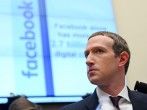 Facebook Chairman and CEO Mark Zuckerberg testifies at a House Financial Services Committee hearing in Washington, US