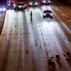 Washington State Troopers investigate Interstate 5 in Seattle