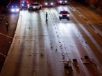 Washington State Troopers investigate Interstate 5 in Seattle