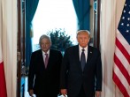 Donald Trump Welcomes Mexican President Andres Manuel Lopez Obrador To The White House