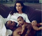 Kim Kardashian, Kanye West and North West