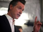 California Governor Gavin Newsom And Oakland Mayor Libby Schaaf Speak On State's Actions On Homelessness Crisis