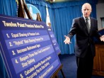 California Governor Jerry Brown Unveils State Pension Reform Program