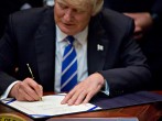 President Trump Signs Bills That Nullify Measures Put In Place During Obama Presidency