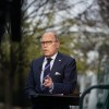 Trump Economic Advisor Larry Kudlow Speaks To Fox News At White House