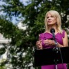 Kellyanne Conway Speaks To Reporters Outside The White House