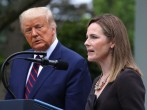 Trump Confirms Barrett's Supreme Court Nomination at Flag-bedecked Rose Garden