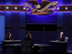 Mike Pence And Kamala Harris Take Part In Vice Presidential Debate