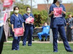 Nurses Protest At UCI Medical Center In CA About Lack Of Personal Protective Gear