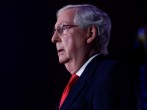 Senate Majority Leader Mitch McConnell (R-KY) holds a post election news conference as he declares victory, in Louisville