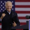 Democratic Presidential Nominee Joe Biden Holds Train Campaign Tour Of OH And PA