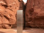 Utah Highway Patrol's photo of strange monolith