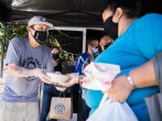 Actor Danny Trejo Feeds Over 800 Families in East Los Angeles