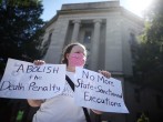 Activists Protest Outside U.S. Justice Department Ahead Of Federal Execution