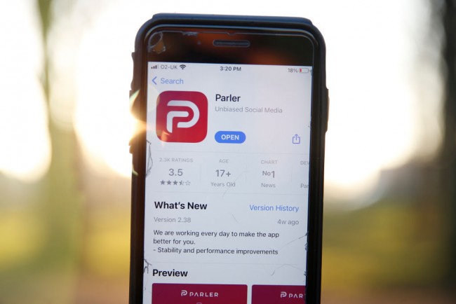 Controversial Social Network Parler Is Back From Its Abrupt Shutdown