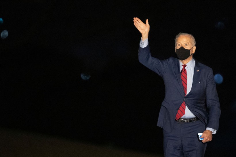 Biden Asked if He Should Keep Masks on While Delivering Speech on Obamacare's 11th Anniv