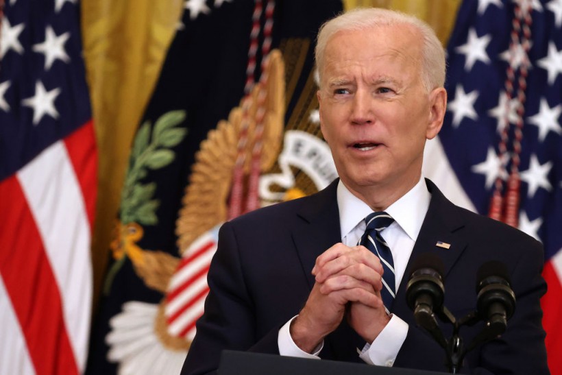 Biden Downplays Number of Migrant Crossings in First Press Conference