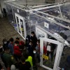 5700 Migrants overcrowding a Border Patrol Tent in Texas