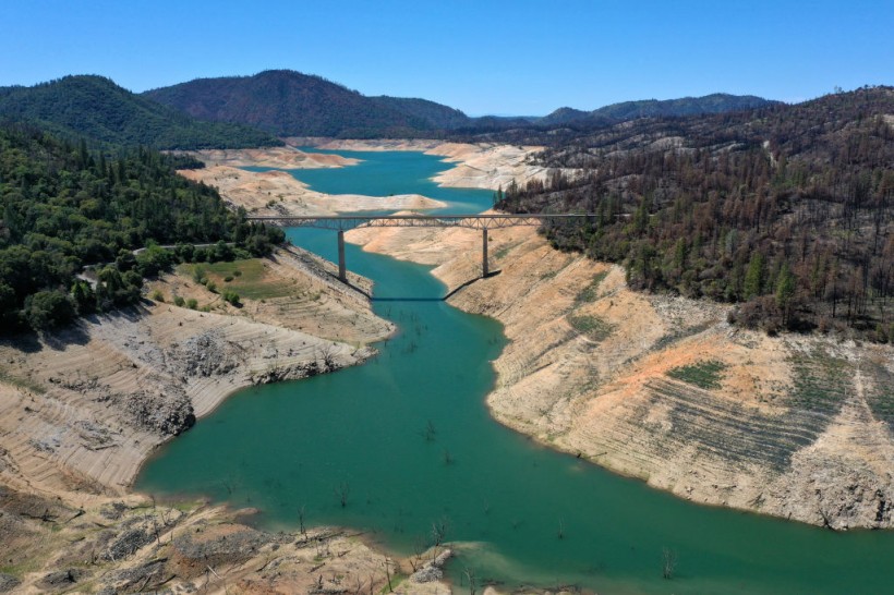 California's Current Drought Evident By Low Levels In Lake Oroville
