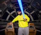 Colombian Singer-Songwriter Maluma Vists Star Wars Galaxy's Edge At Walt Disney World Resort